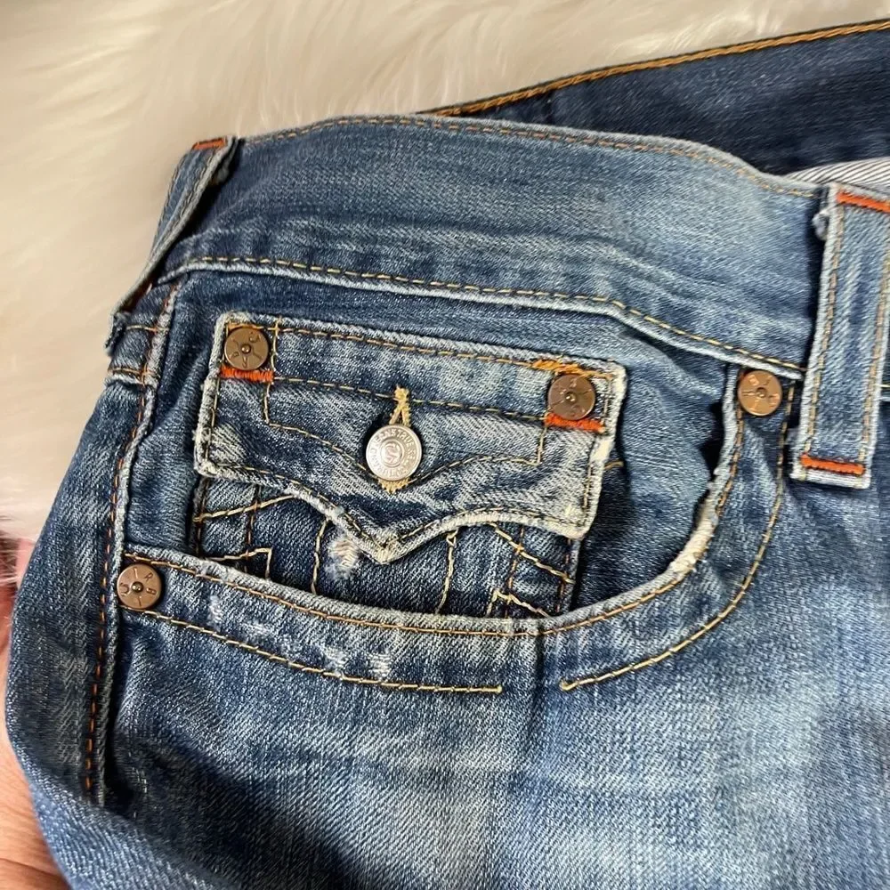 True Religion Billy Bootcut Jeans‎ Seat 34